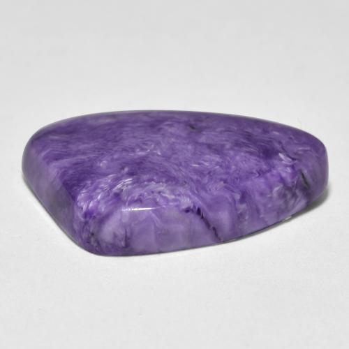 Charoite Viola scuro naturale da 10.92 ct, Forma fantasia, Opaco