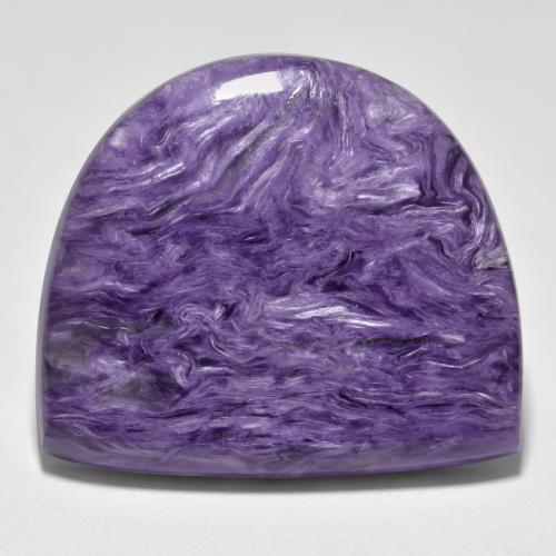 Caroite naturale viola da 35,16 ct, forma fantasia, opaco