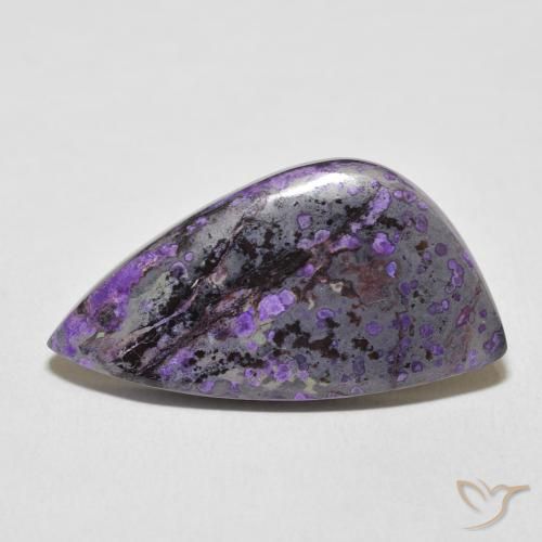 18.98ct Naturale Viola Viola Charoite, Taglio a fantasia, Opaco