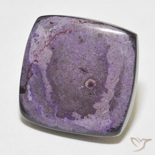 Charoite Viola Viola naturale da 23.80 ct, Cuscino, Opaco
