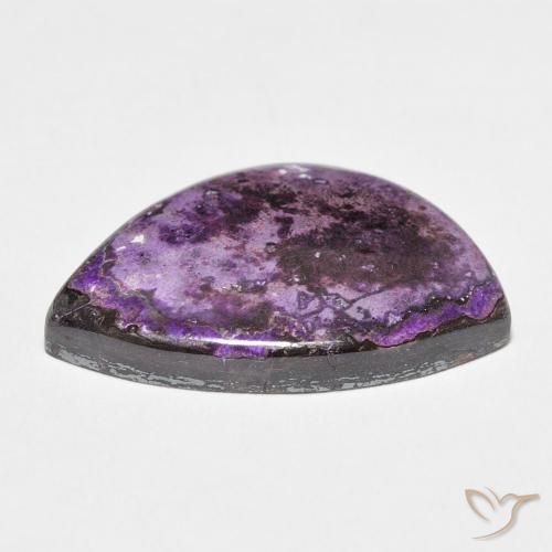 Charoite Velluto Viola Viola naturale da 19.52 ct, Taglio a fantasia, Opaco