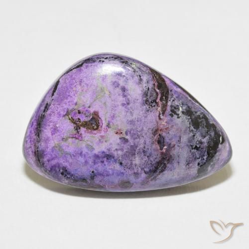 19.44ct Naturale Viola Chiaro Viola Charoite, Taglio a fantasia, Opaco