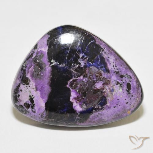 23.61ct Naturale Violetto medio profondo Charoite, Taglio a fantasia, Opaco