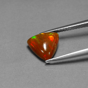 Opale di cioccolato Multicolore naturale da 1.63 ct, Trasparente, Trasparente/Traslucido