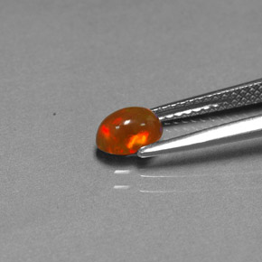 Opale di cioccolato Multicolore naturale da 0.43 ct, Trasparente, Trasparente/Traslucido