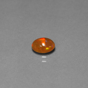 Opale cioccolato naturale multicolore da 0,62 ct, trasparente, trasparente/traslucido