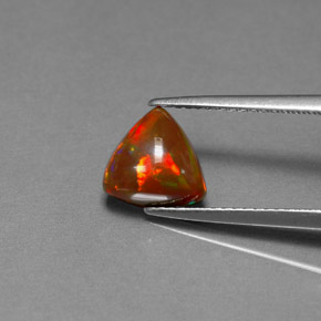 Opale di cioccolato Multicolore naturale da 1.35 ct, Trasparente, Trasparente/Traslucido