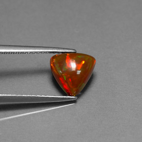 Opale di cioccolato Multicolore naturale da 1.35 ct, Trasparente, Trasparente/Traslucido