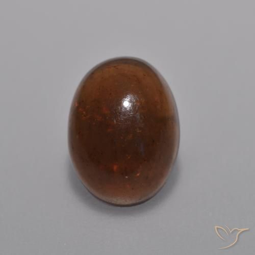 0.76ct Naturale Multicolore Opale cioccolato, Ovale, Traslucido