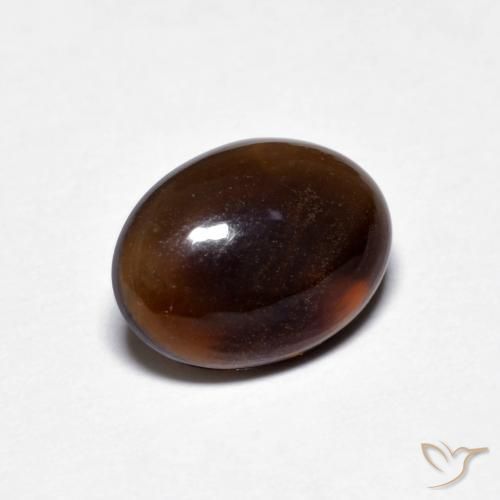 Opale di cioccolato Marrone naturale da 1.27 ct, Ovale, Traslucido