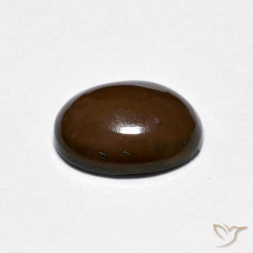 Opale di cioccolato Marrone medio naturale da 1.16 ct, Ovale, Opaco