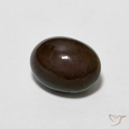 Opale di cioccolato Marrone cioccolato naturale da 0.78 ct, Ovale, Opaco