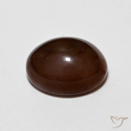 Opale di cioccolato marrone pecan naturale da 2.13 ct, Ovale, Opaco