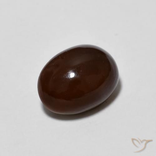 Opale di cioccolato Multicolore naturale da 0.89 ct, Ovale, Opaco