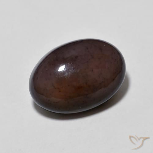 Opale di cioccolato Multicolore naturale da 3.24 ct, Ovale, Traslucido