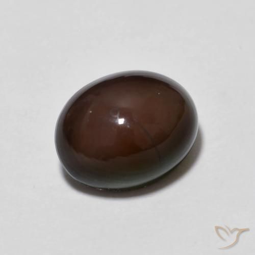Opale di cioccolato Multicolore naturale da 1.49 ct, Ovale, Opaco