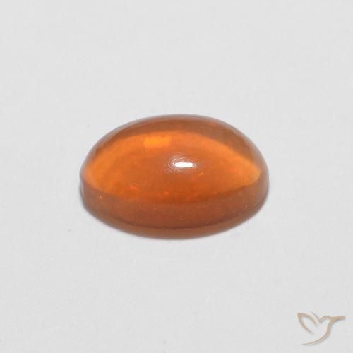 Opale di cioccolato Caramello Marrone naturale da 0.34 ct, Ovale, Trasparente