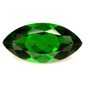 Diopside cromifero naturale verde da 3,94 ct, marchesa, VVS-VS