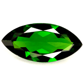 Diopside di cromo Verde naturale da 2.95 ct, Taglio marquise, VVS