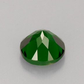 Diopside cromifero naturale verde da 1,56 ct, taglio rotondo, VS