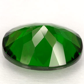 Diopside cromifero naturale verde da 2,62 ct, taglio ovale, VVS