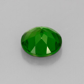 Diopside di cromo Verde naturale da 1.37 ct, Taglio rotondo, VS