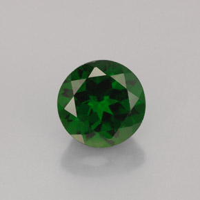 Diopside di cromo Verde naturale da 2.47 ct, Taglio rotondo, VS