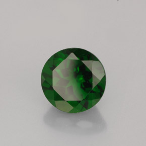 Diopside di cromo Verde naturale da 2.47 ct, Taglio rotondo, VS