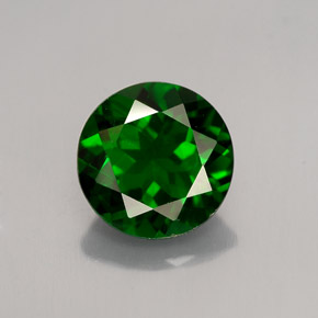 Diopside di cromo Verde naturale da 1.99 ct, Taglio rotondo, VS-SI