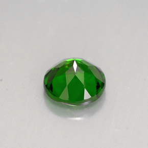 Diopside di cromo Verde naturale da 1.47 ct, Taglio rotondo, VS-SI