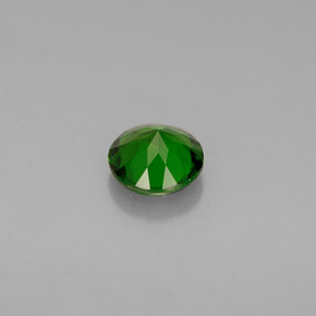 Diopside cromifero naturale verde da 0,64 ct, taglio rotondo, VVS-VS
