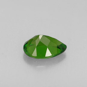 Diopside di cromo Verde naturale da 0.79 ct, Forma a pera, VVS-VS