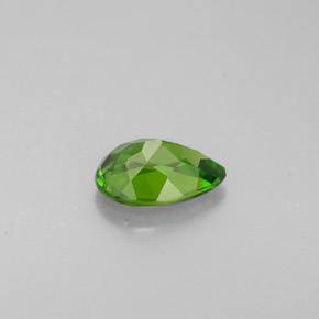Diopside di cromo Verde naturale da 0.57 ct, Forma a pera, VVS-VS