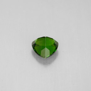 Diopside di cromo Verde naturale da 0.57 ct, Taglio trillion, VS