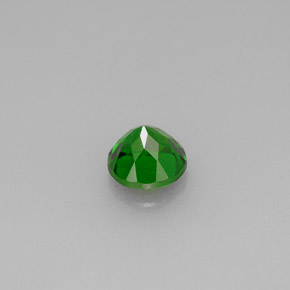 Diopside di cromo Verde naturale da 0.64 ct, Taglio rotondo, VS