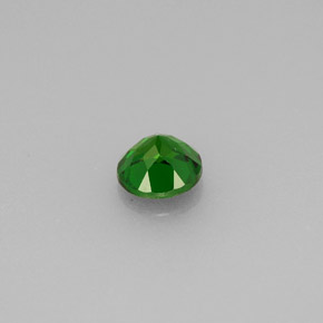Diopside di cromo Verde naturale da 0.54 ct, Taglio rotondo, VS