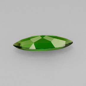 Diopside cromifero naturale verde da 0,92 ct, marchesa, VVS-VS