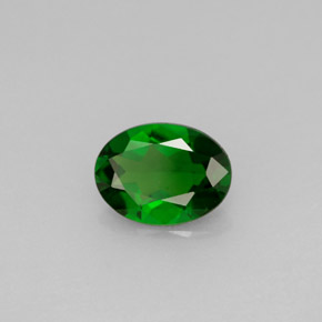 Diopside di cromo Verde naturale da 0.94 ct, Taglio ovale, VS