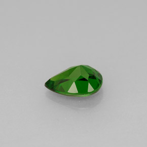 Diopside di cromo Verde naturale da 0.79 ct, Forma a pera, VS