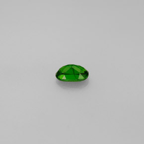 Diopside cromifero naturale verde da 0,34 ct, taglio ovale, VS-SI