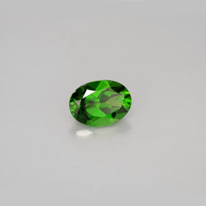 Diopside di cromo Verde naturale da 0.85 ct, Taglio ovale, VS