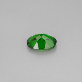 Diopside cromifero naturale verde da 1,14 ct, taglio ovale, VS
