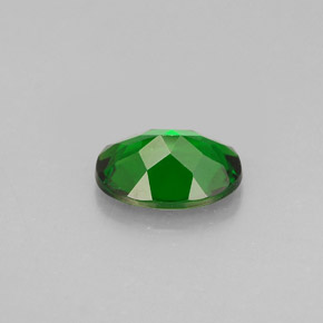 Diopside cromifero naturale verde da 0,80 ct, taglio ovale, VS