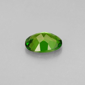 Diopside cromifero naturale verde da 0,79 ct, taglio ovale, VS