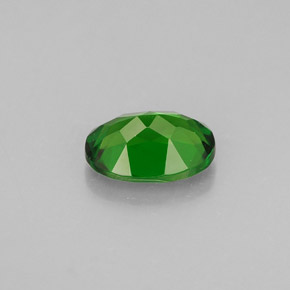 Diopside cromifero naturale verde da 0,87 ct, taglio ovale, VVS-VS