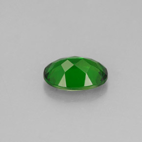 Diopside cromifero naturale verde da 0,79 ct, taglio ovale, VS