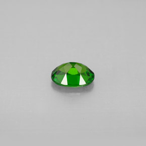 Diopside di cromo Verde naturale da 0.62 ct, Taglio ovale, VS