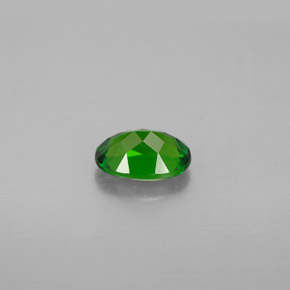 Diopside cromifero naturale verde da 0,84 ct, taglio ovale, VS
