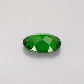 Diopside di cromo Verde naturale da 1.10 ct, Taglio ovale, VS-SI