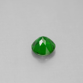 Diopside cromifero naturale verde da 0,56 ct, taglio rotondo, VS